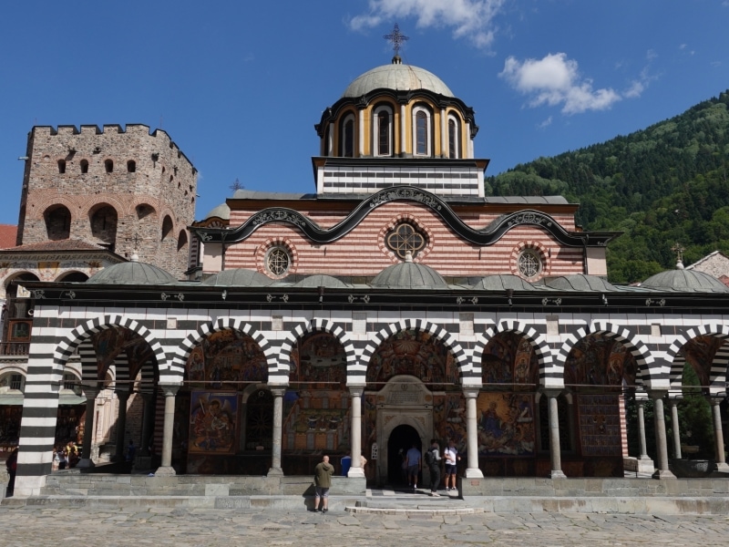 Klosterkirche Sweta Bogorodiza (Heilige Gottesmutter) im Unesco-Weltkulturerbe Kloster Rila
