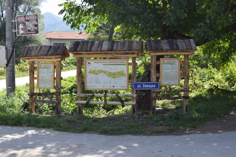 Ausgangspunkt der Route - Foto: Nationalpark Zentralbalkan/Stoyan Hristov